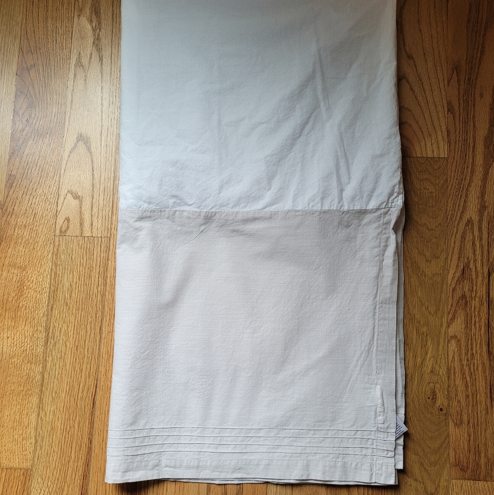 Hello Spud Crib Skirt Light Gray 15" Drop Pet Free Home